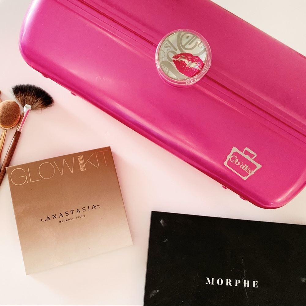 Vintage Caboodles On The Go Girl Cosmetic Case
